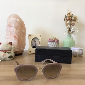 PRADA CINEMA SPR25R sunglasses opal powder pink